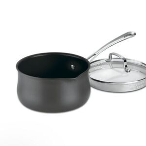 Cuisinart DS Induction 2QT Pour Saucepan w/Straining Cover